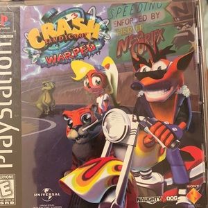 Crash bandicoot warped ps game